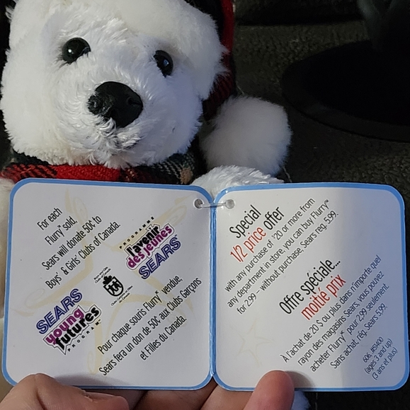 Flurry Sears Christmas Polar Bear - Picture 5 of 5